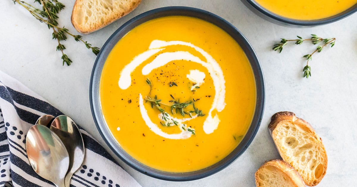 ginger butternut squash soup - Article 1